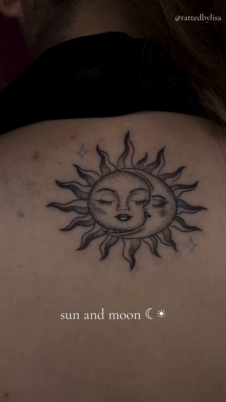 Tattoo by @tattedbylisa — fine_line, black_and_grey