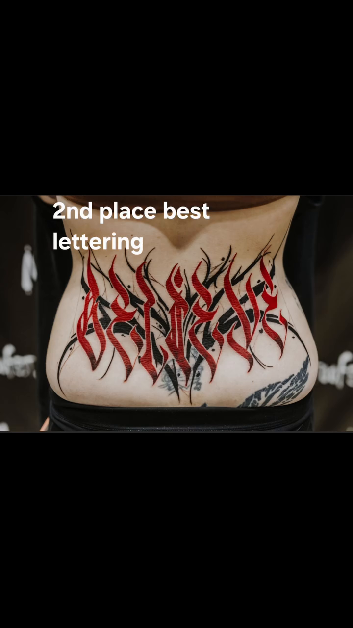 Tattoo by @barbieink26 — lettering_script