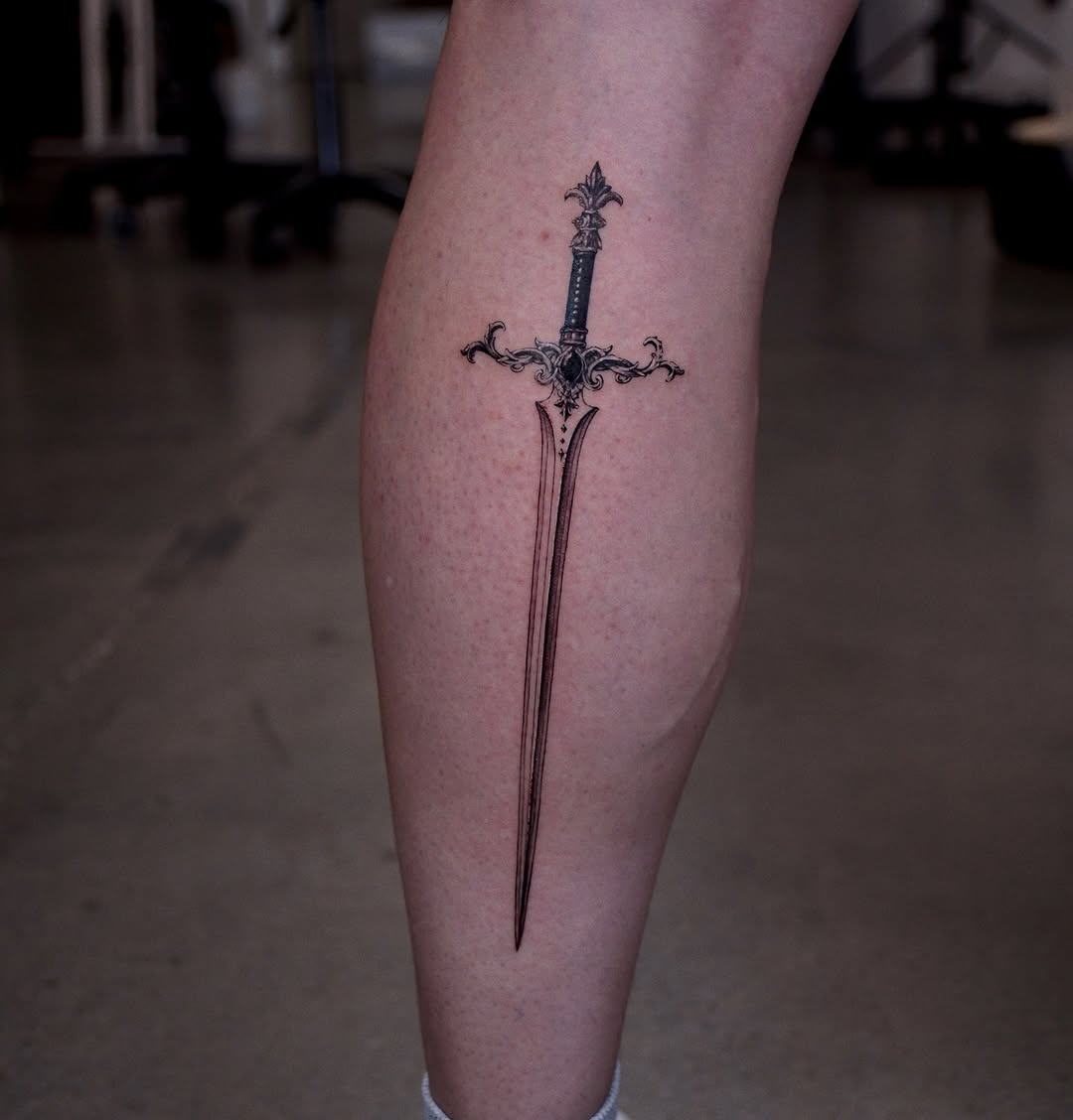 Tattoo by @gary.tattooer — fine_line, black_and_grey