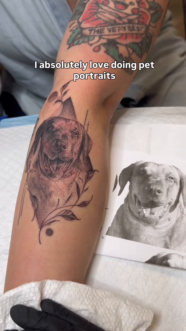 Tattoo by @anderstattoo β realism, black_and_grey