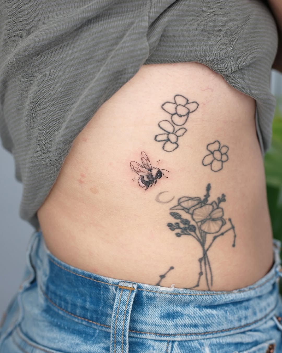 Tattoo by @tats_nina — fine_line, realism