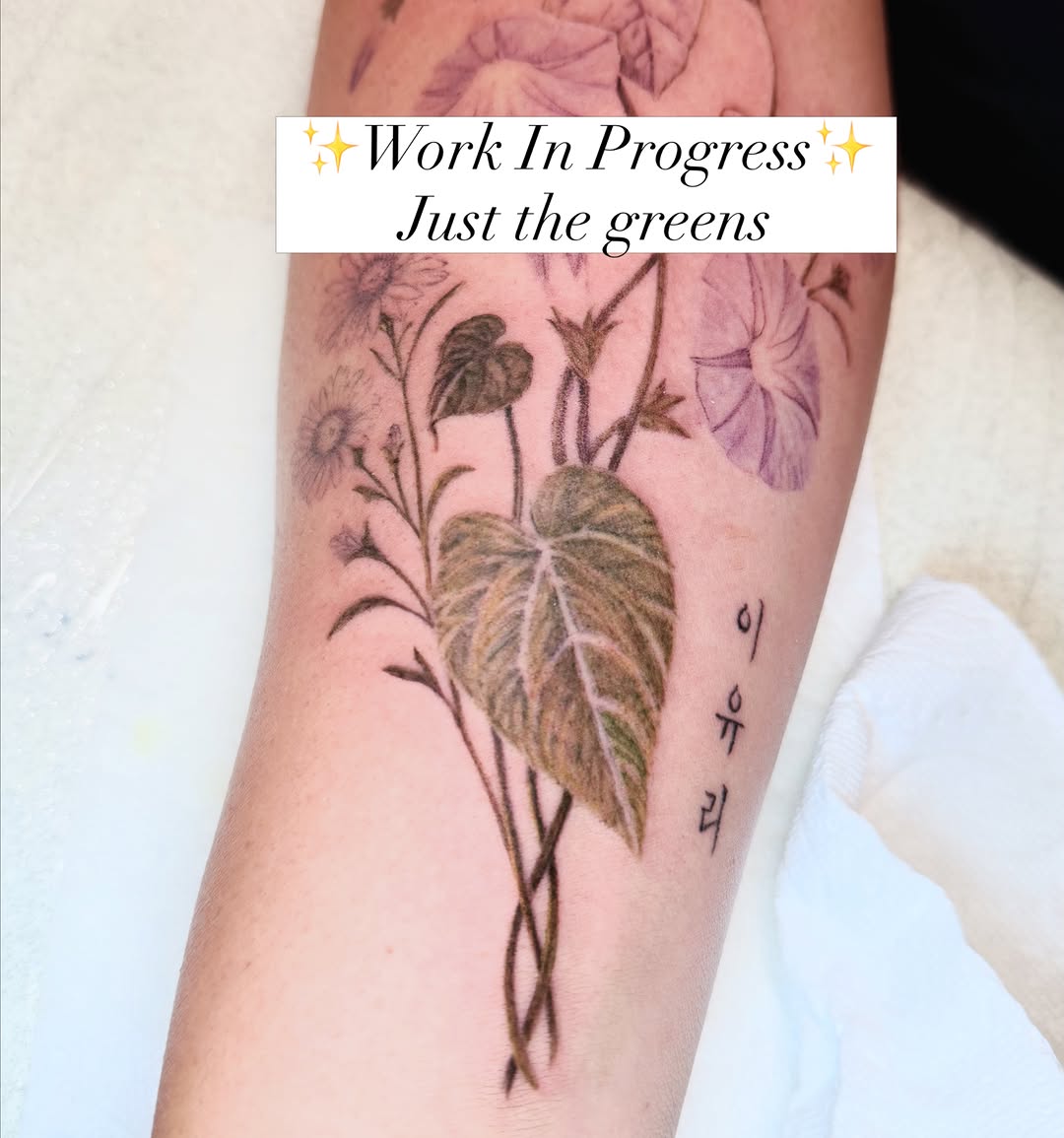 Tattoo by @yuri.tattooist — fine_line, realism