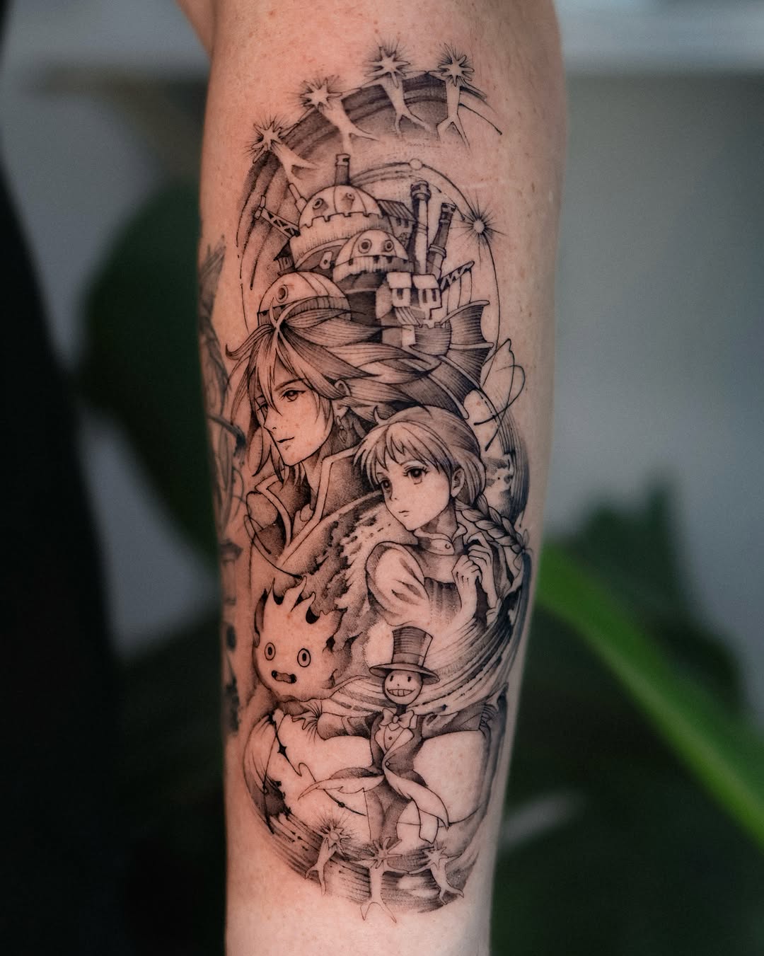 Tattoo by @orca._ink — anime, illustrative