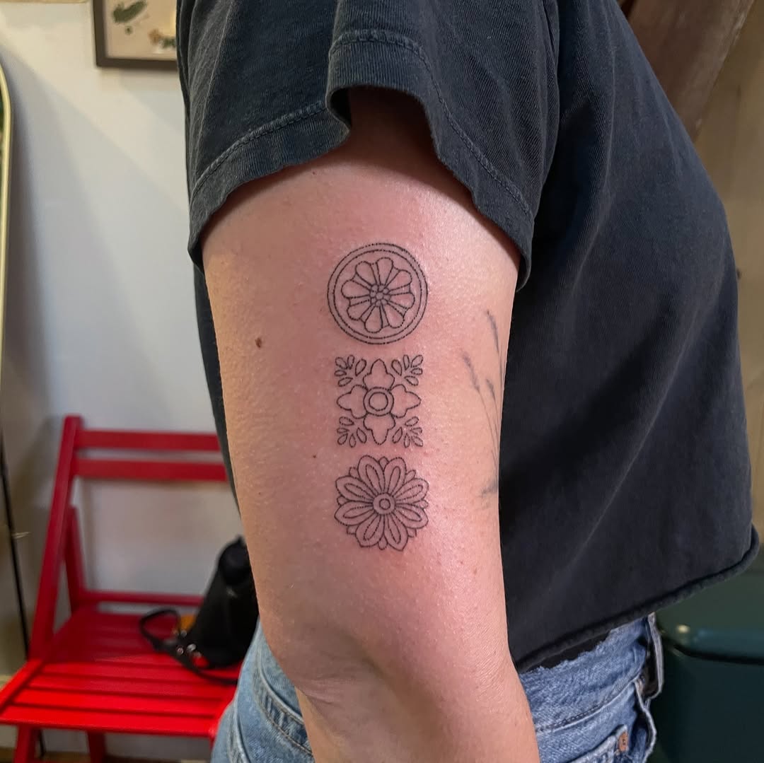 Tattoo by @roepoke — fine_line