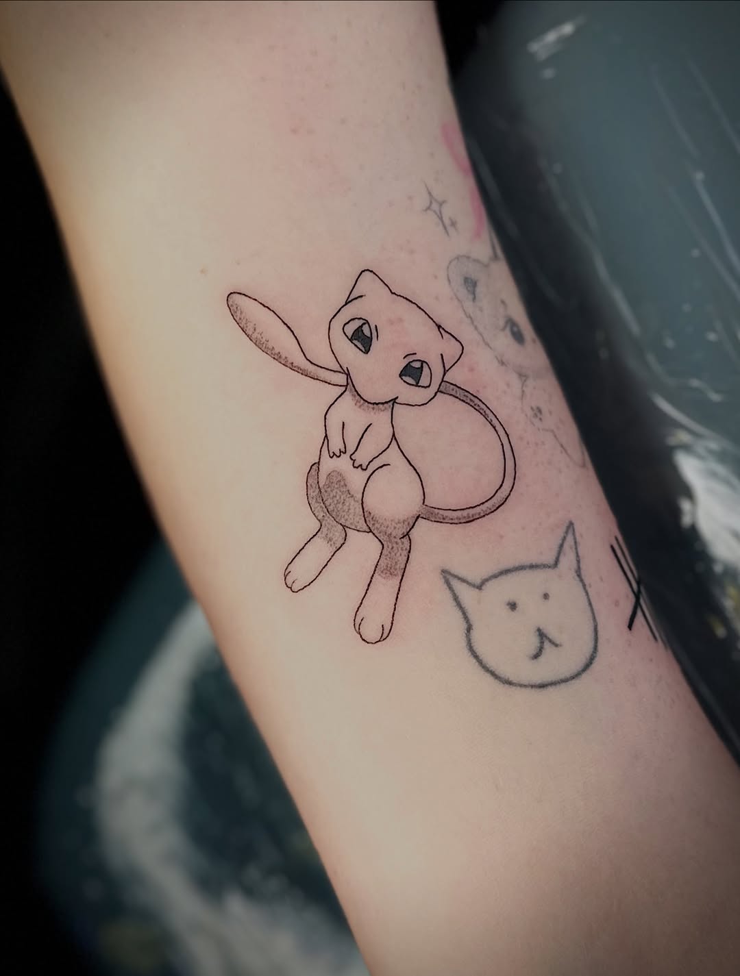 Tattoo by @nunutattoo111 โ anime, fine_line