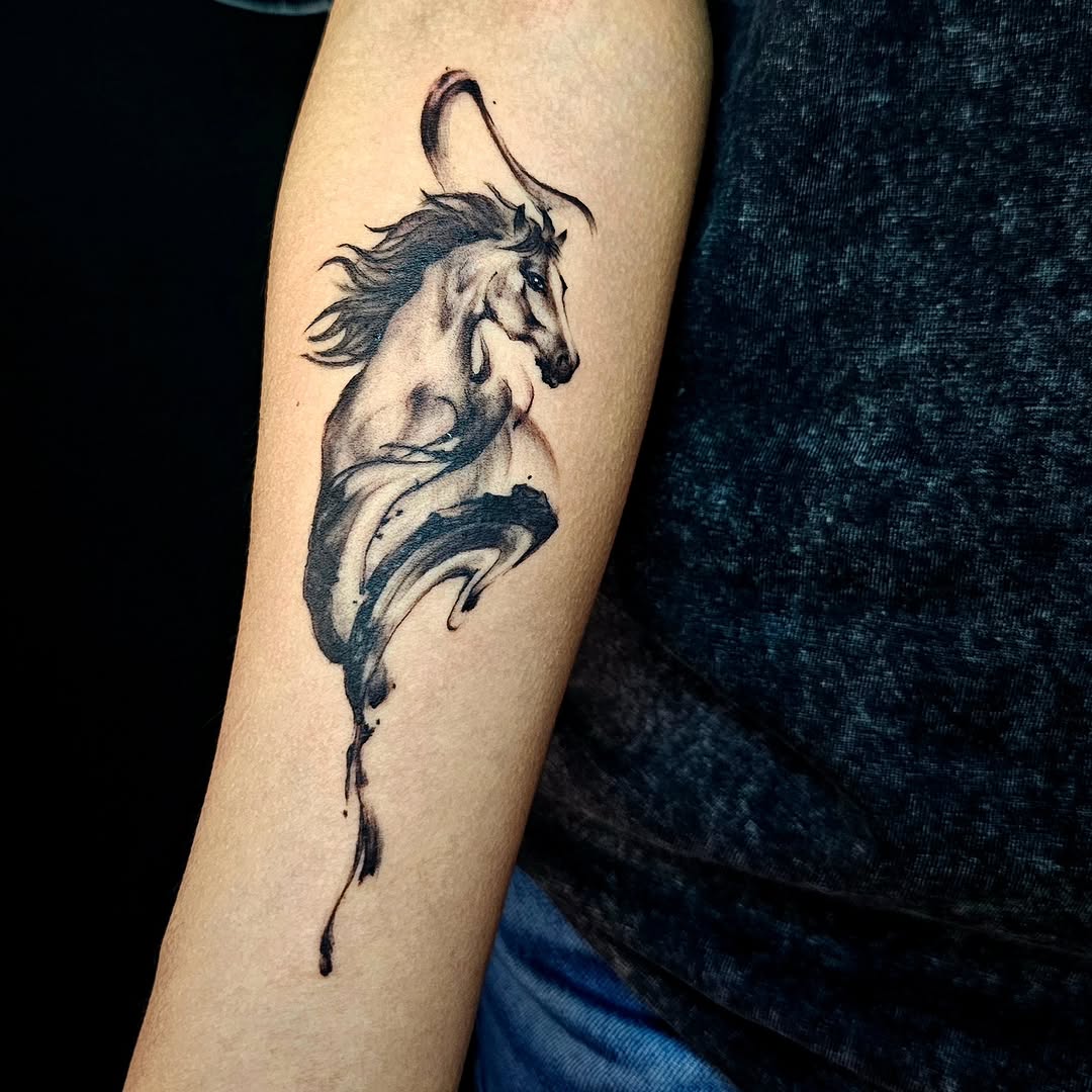 Tattoo by @linktattoo_lily โ black_and_grey, realism
