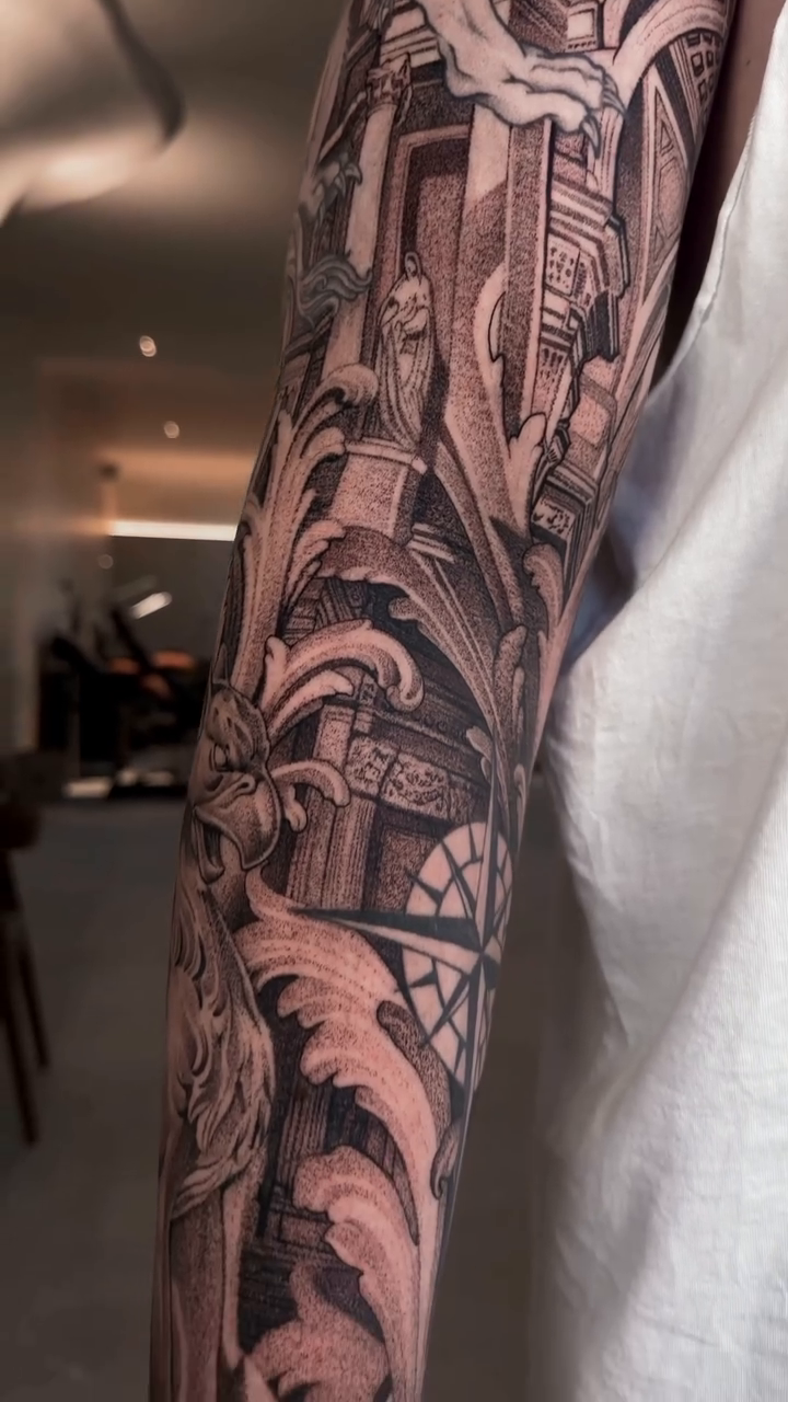 Tattoo by @cot_tattoo โ black_and_grey, realism