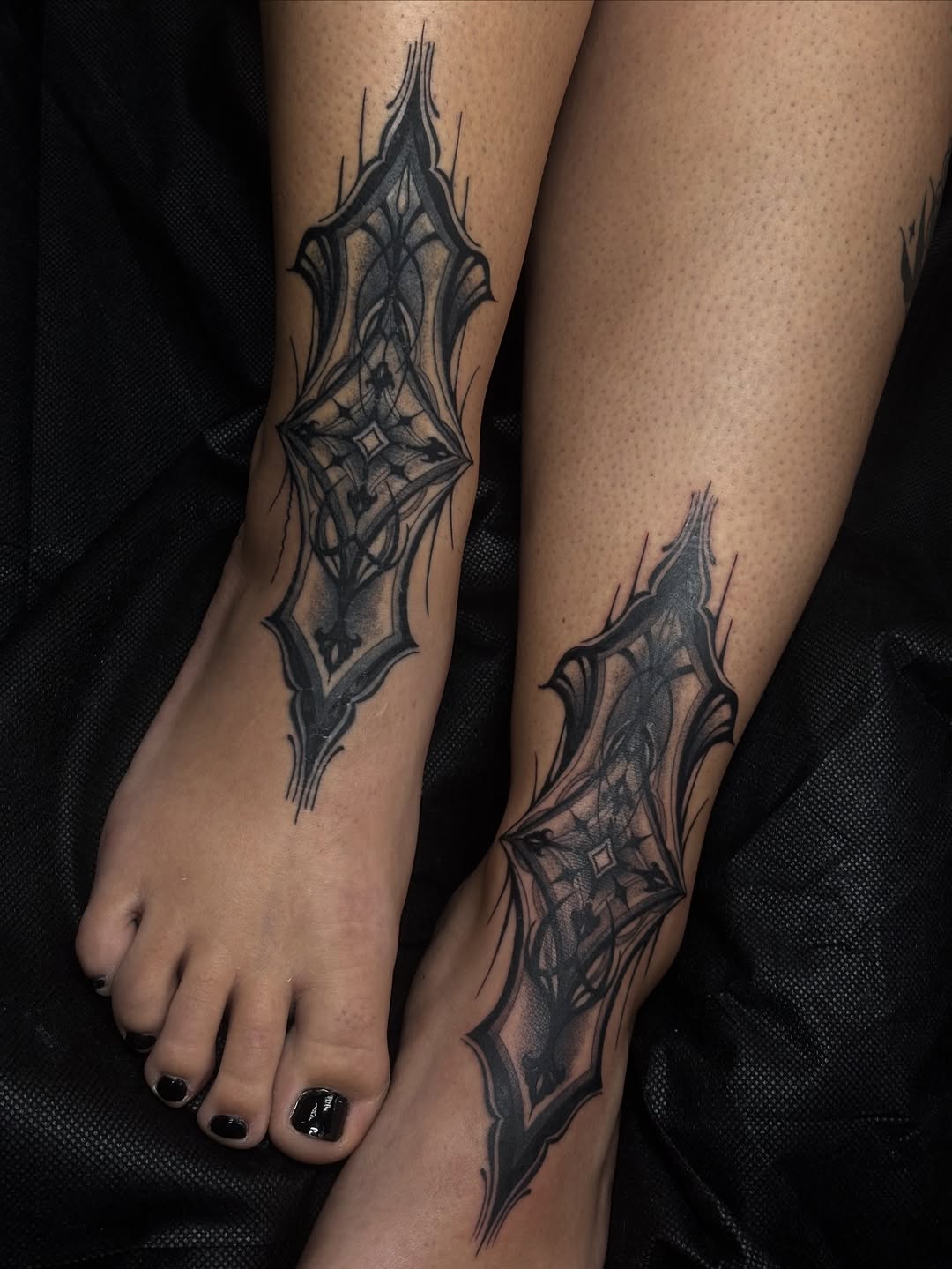 Tattoo by @inkkate_ — black_and_grey, ornamental
