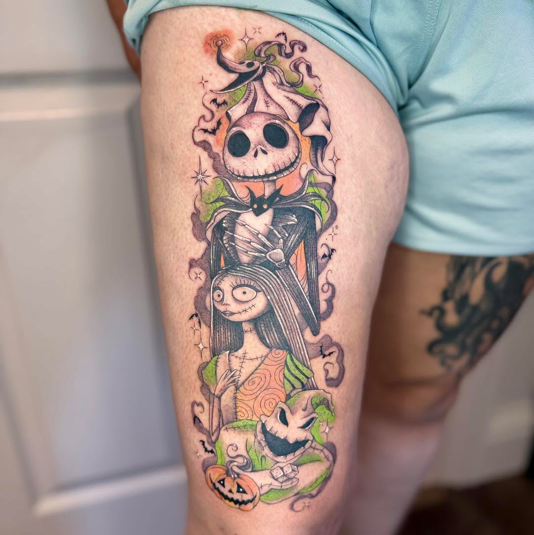 Tattoo by @beccasuetattoo โ new_school, illustrative