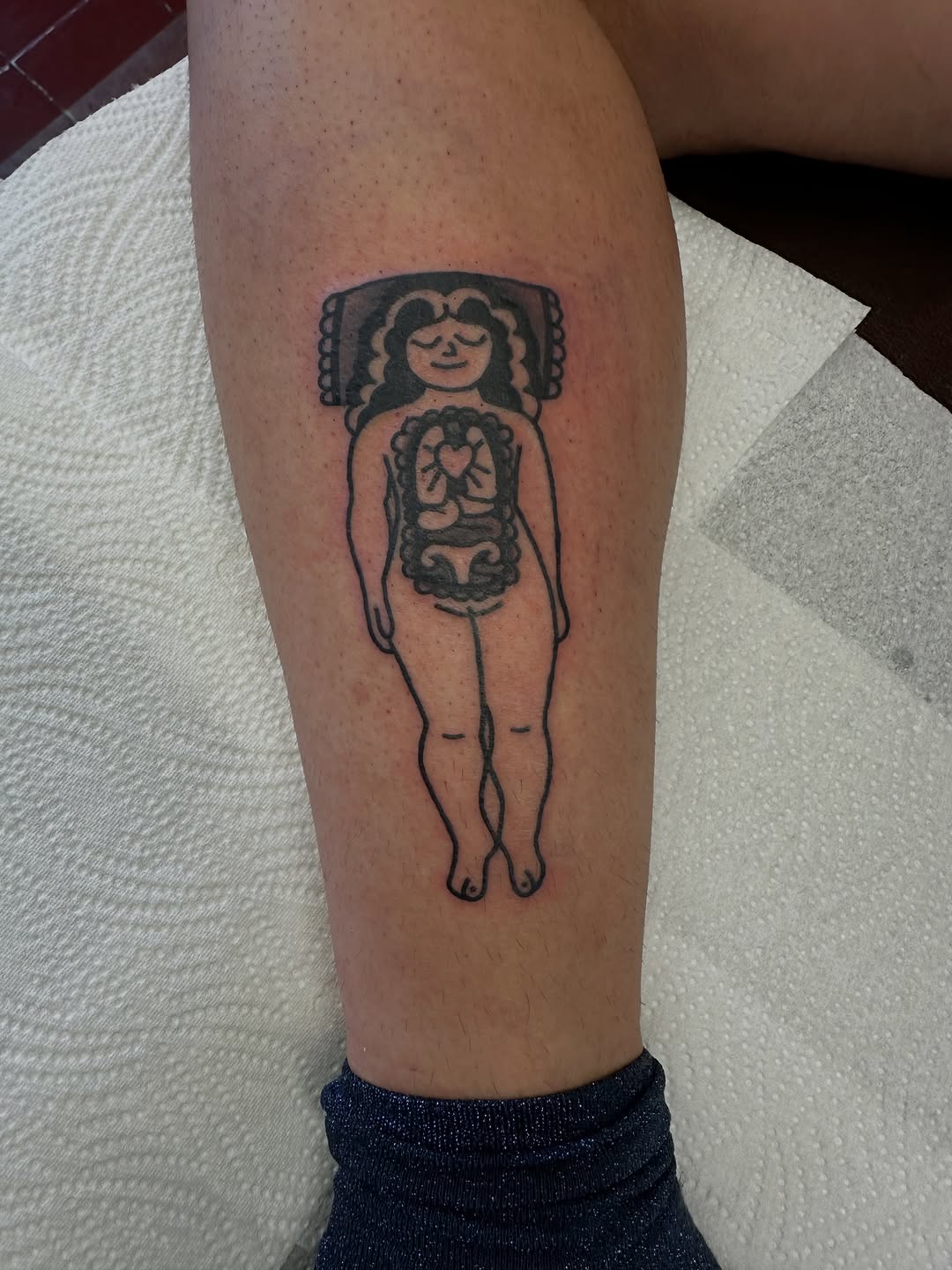 Tattoo by @sean.chill — black_and_grey, illustrative