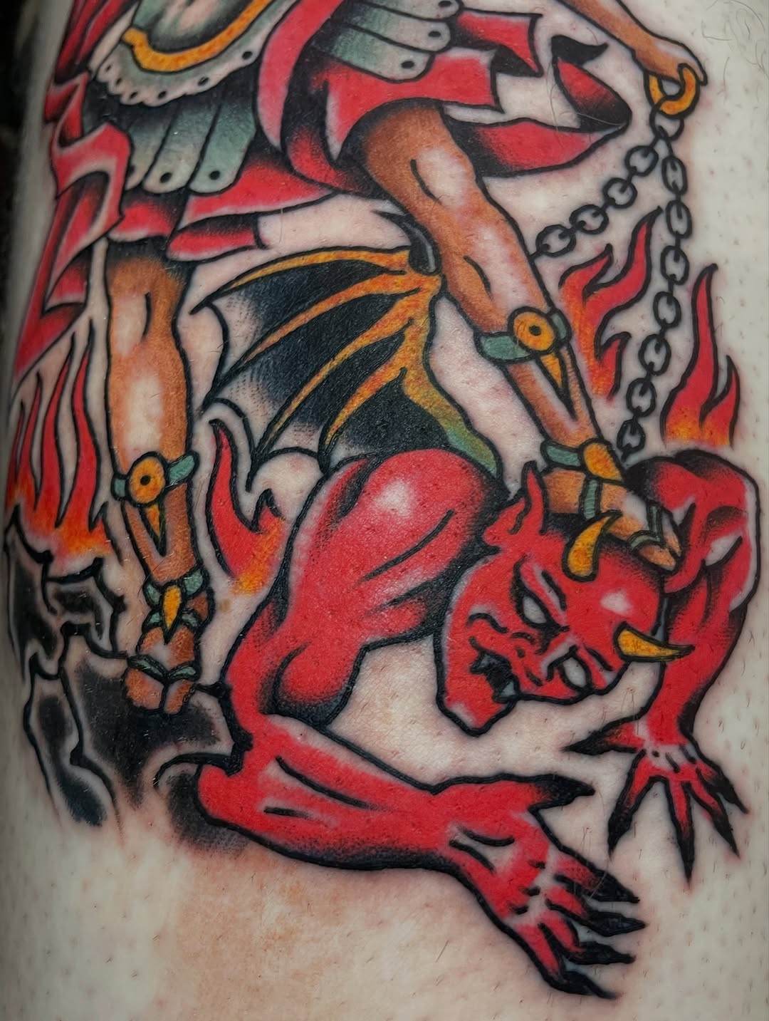 Tattoo by @daveconleytattoo โ american_traditional