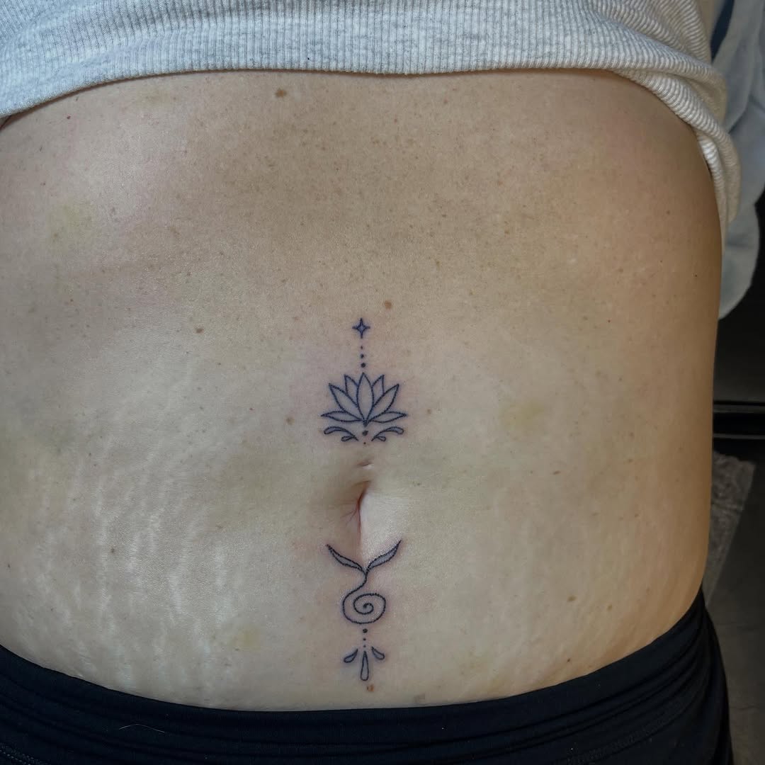 Tattoo by @permanent_pokes_ — fine_line, minimalist