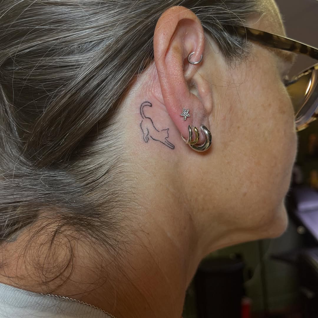 Tattoo by @permanent_pokes_ — fine_line, minimalist