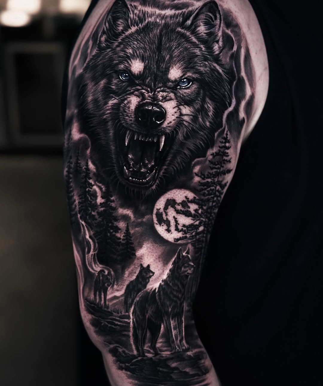 Tattoo by @mr.tea0801 — realism, black_and_grey