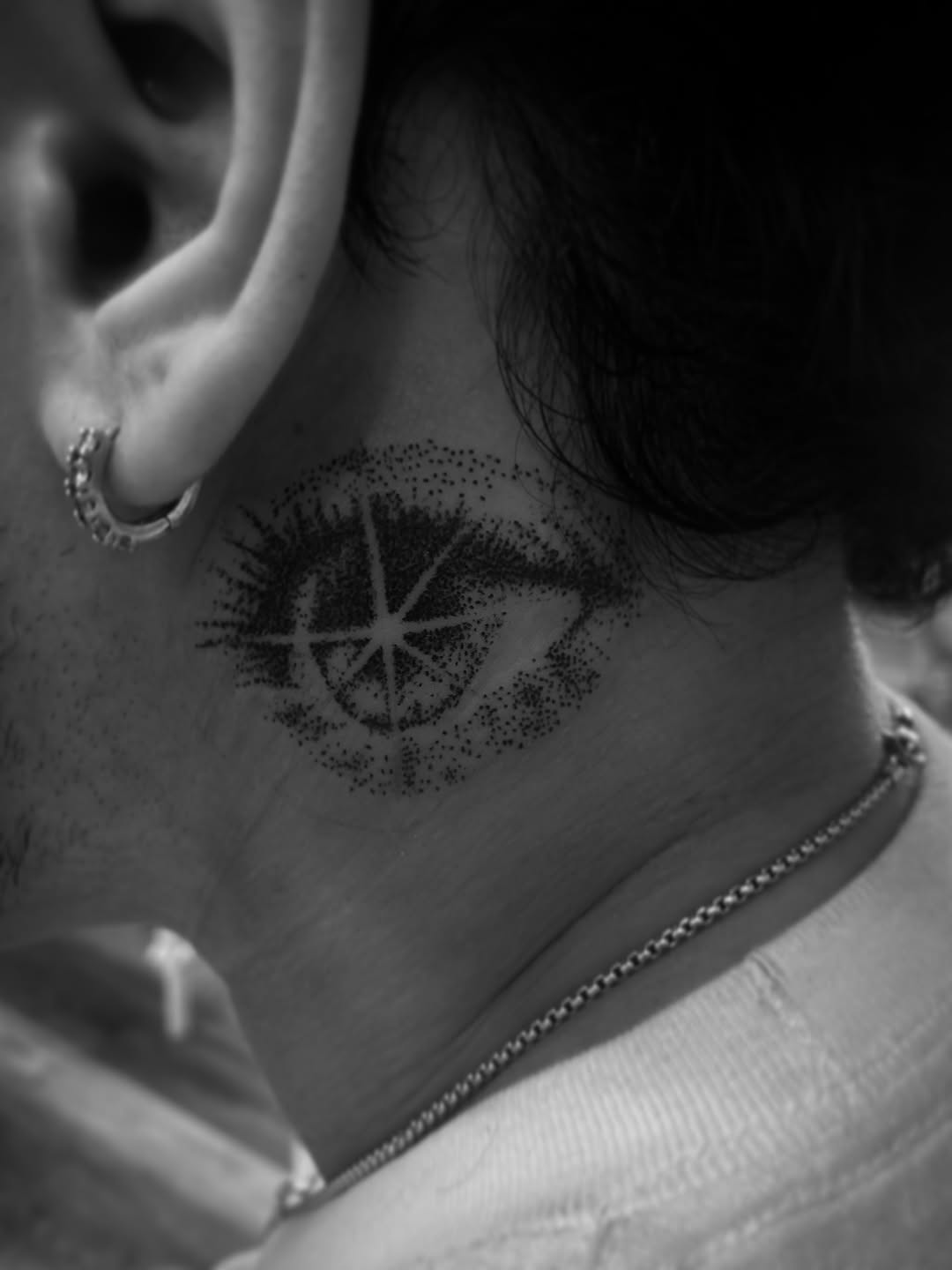 Tattoo by @inkedbygi_ β dotwork, black_and_grey