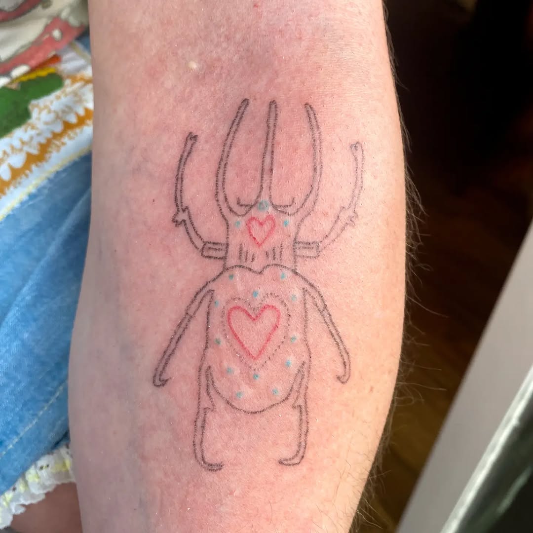 Tattoo by @sticky.geranium.tattoos — ignorant, minimalist