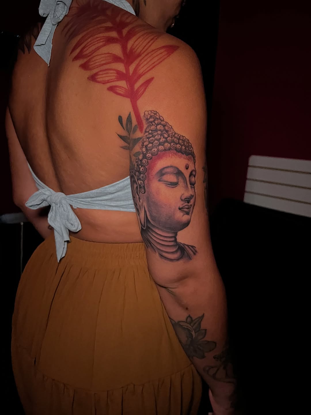 Tattoo by @_glassink — realism, black_and_grey