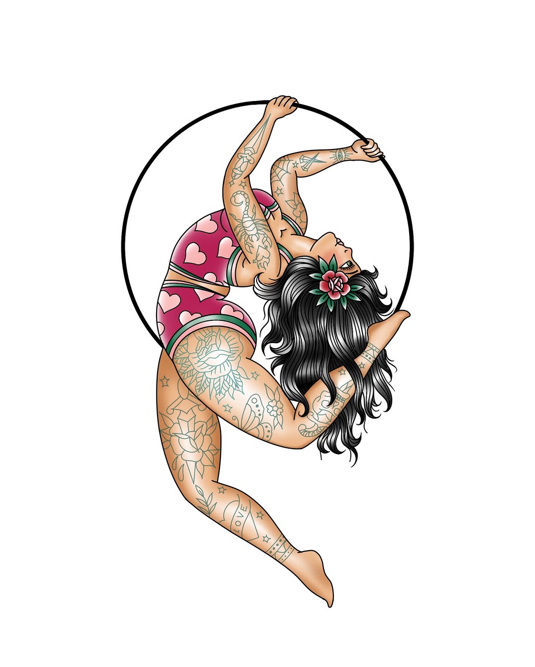 Tattoo by @nuclearhearttattoos — american_traditional