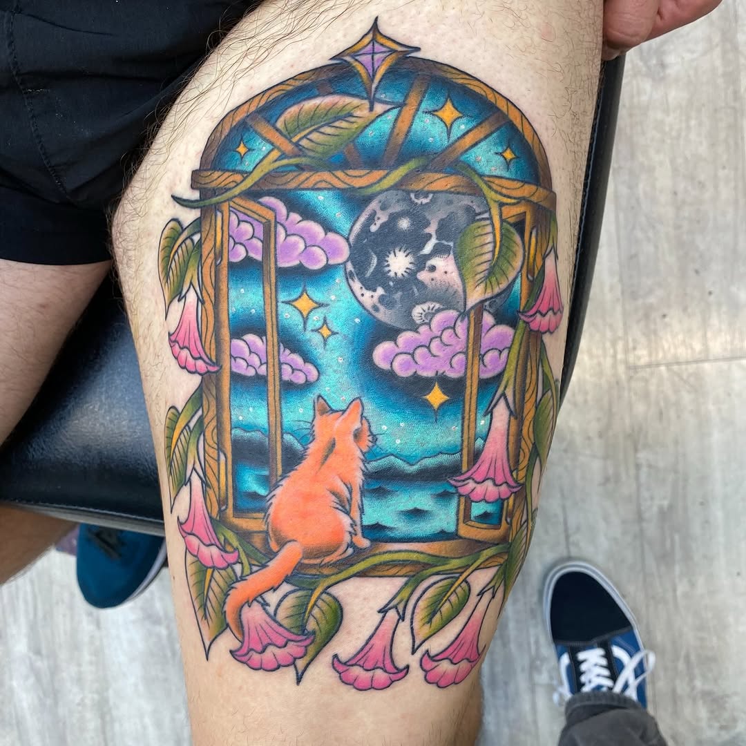 Tattoo by @jimmyhtx — new_school, illustrative