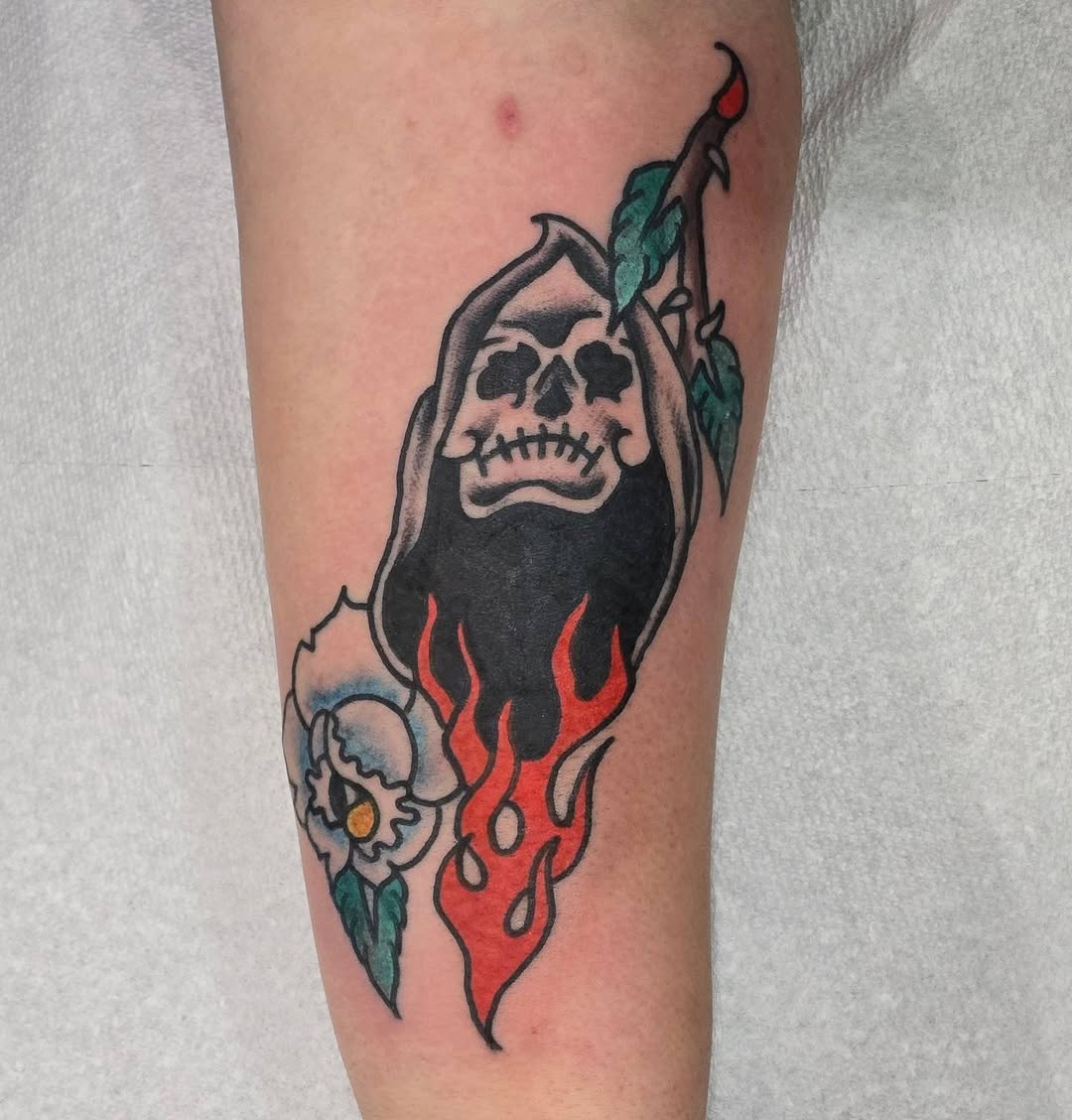 Tattoo by @arobertsontattoo — american_traditional