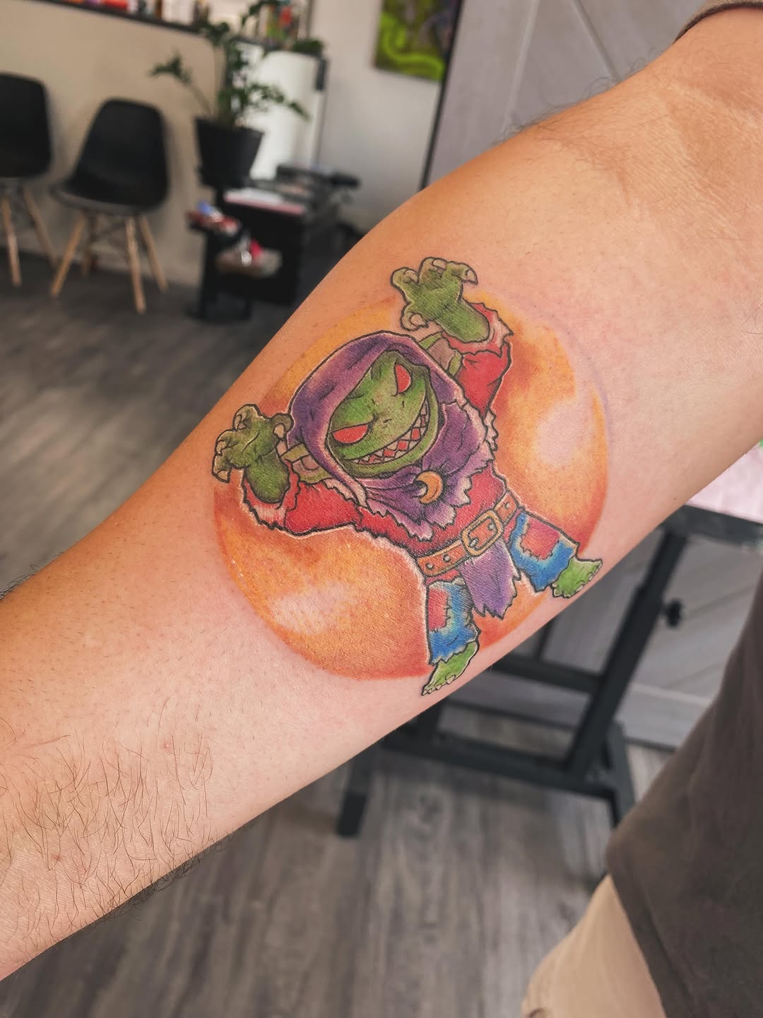 Tattoo by @wariospeedwagon — new_school