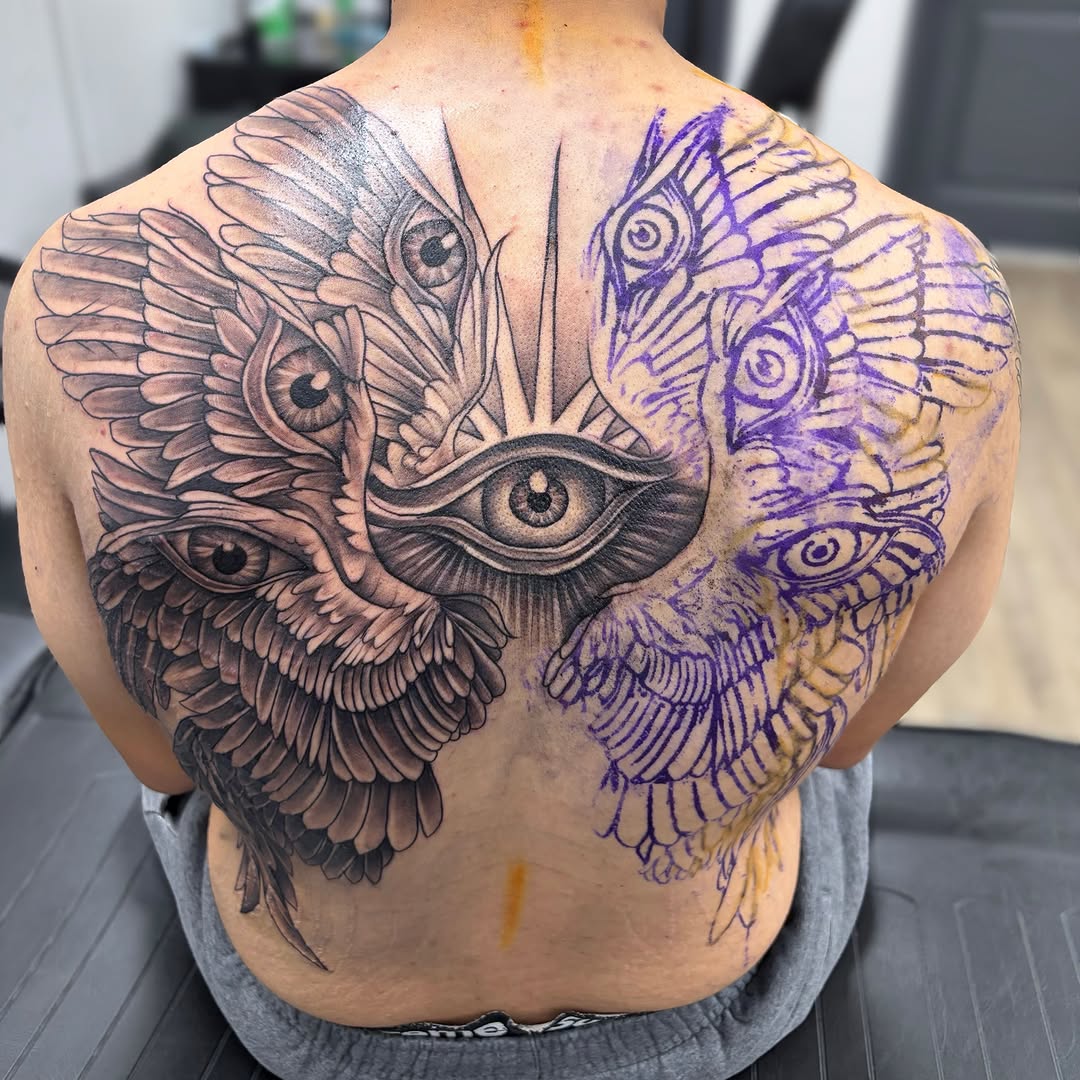 Tattoo by @tattoosbyalexander — black_and_grey, realism