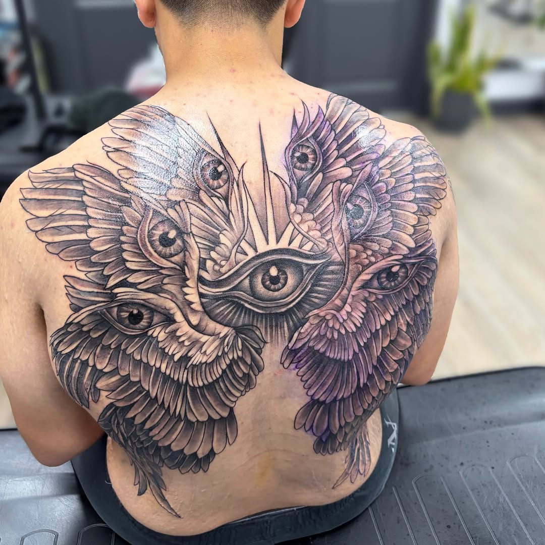 Tattoo by @tattoosbyalexander — black_and_grey, realism