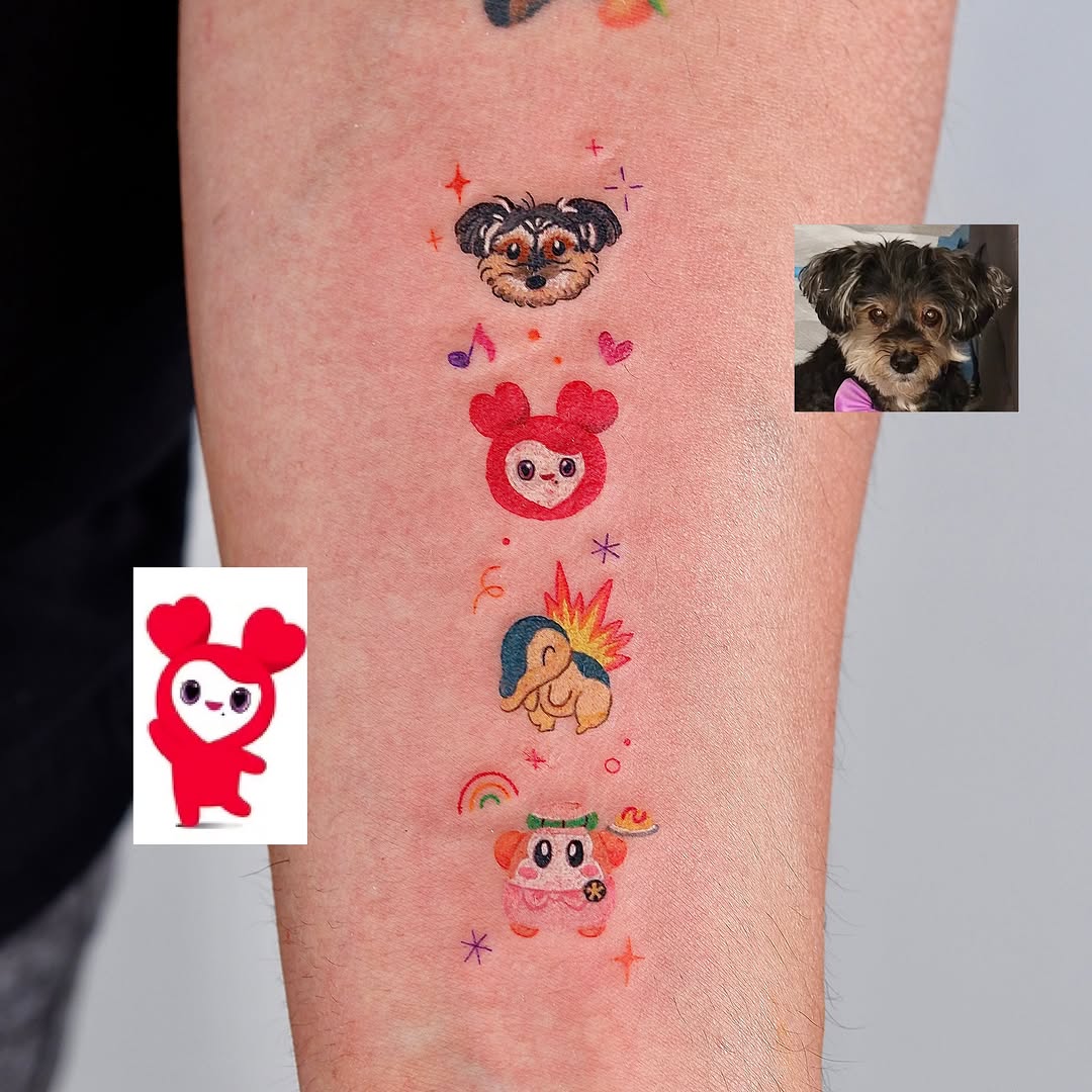 Tattoo by @seon_tattoo — fine_line, anime