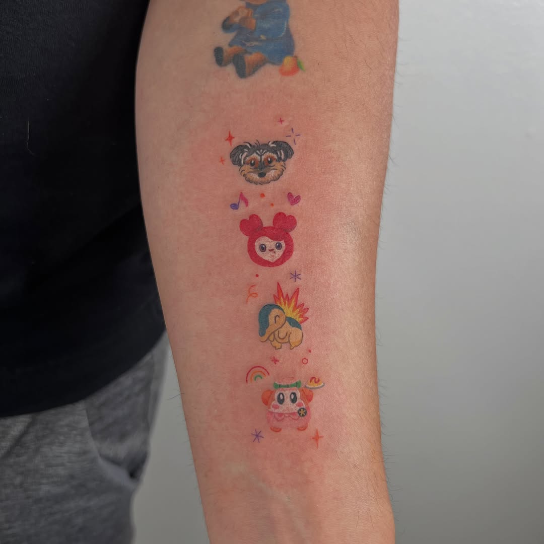 Tattoo by @seon_tattoo — new_school, anime