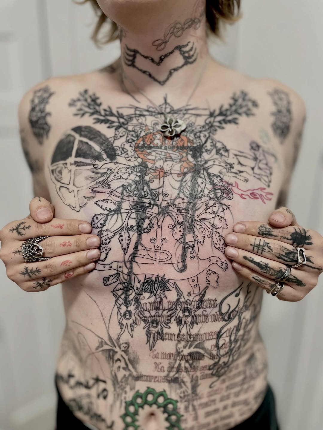 Tattoo by @bartobello — blackwork, illustrative