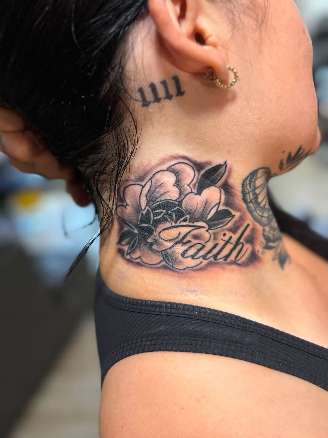Tattoo by @tattoos_by_sean_michael — black_and_grey, lettering_script