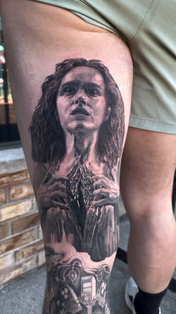 Tattoo by @rtist_ink — realism, black_and_grey