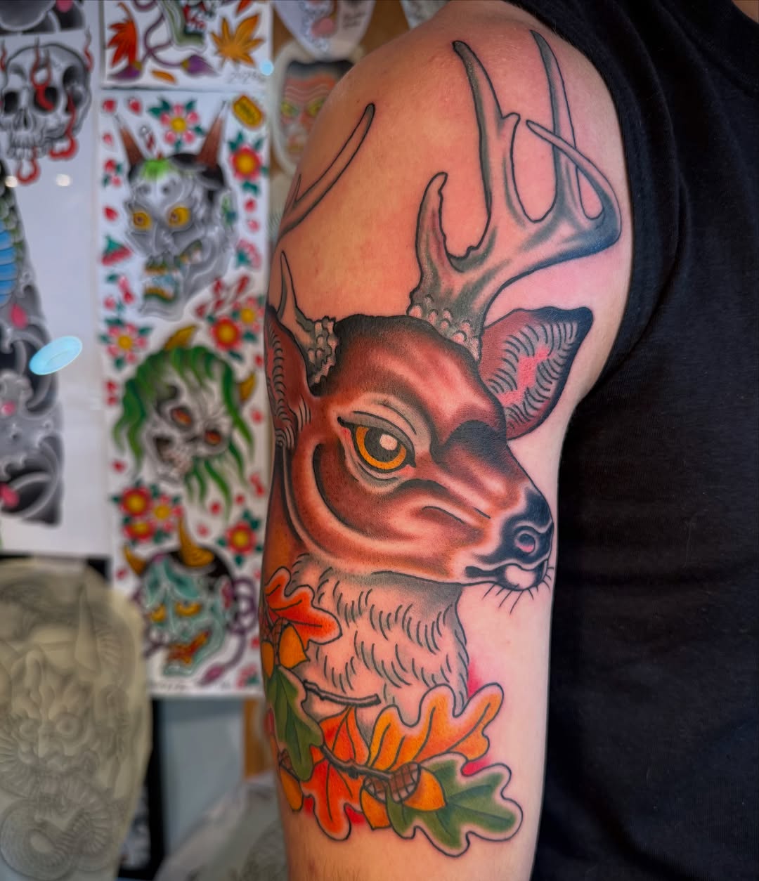 Tattoo by @noah_moretz — american_traditional, realism
