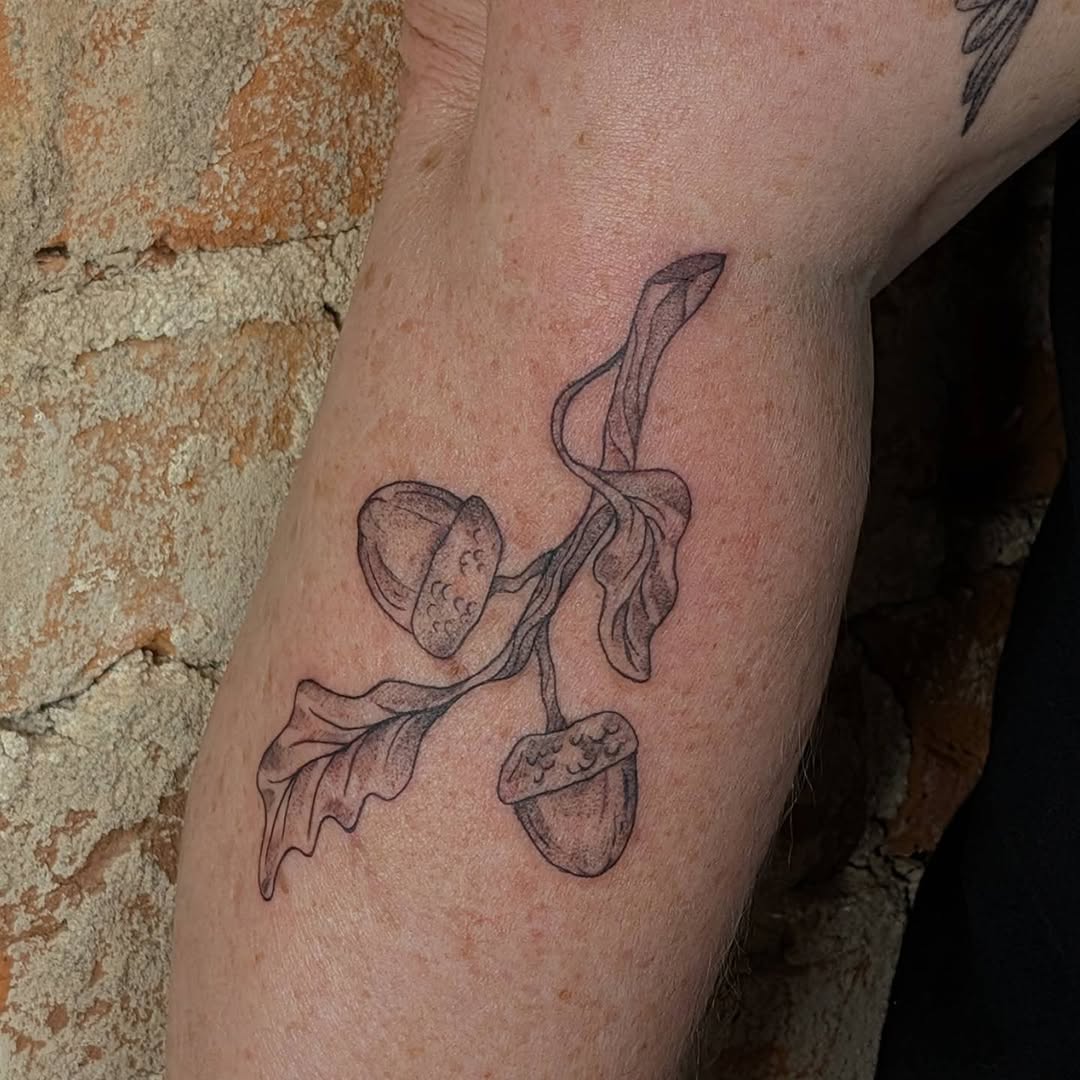 Tattoo by @rayns.ink — fine_line, black_and_grey