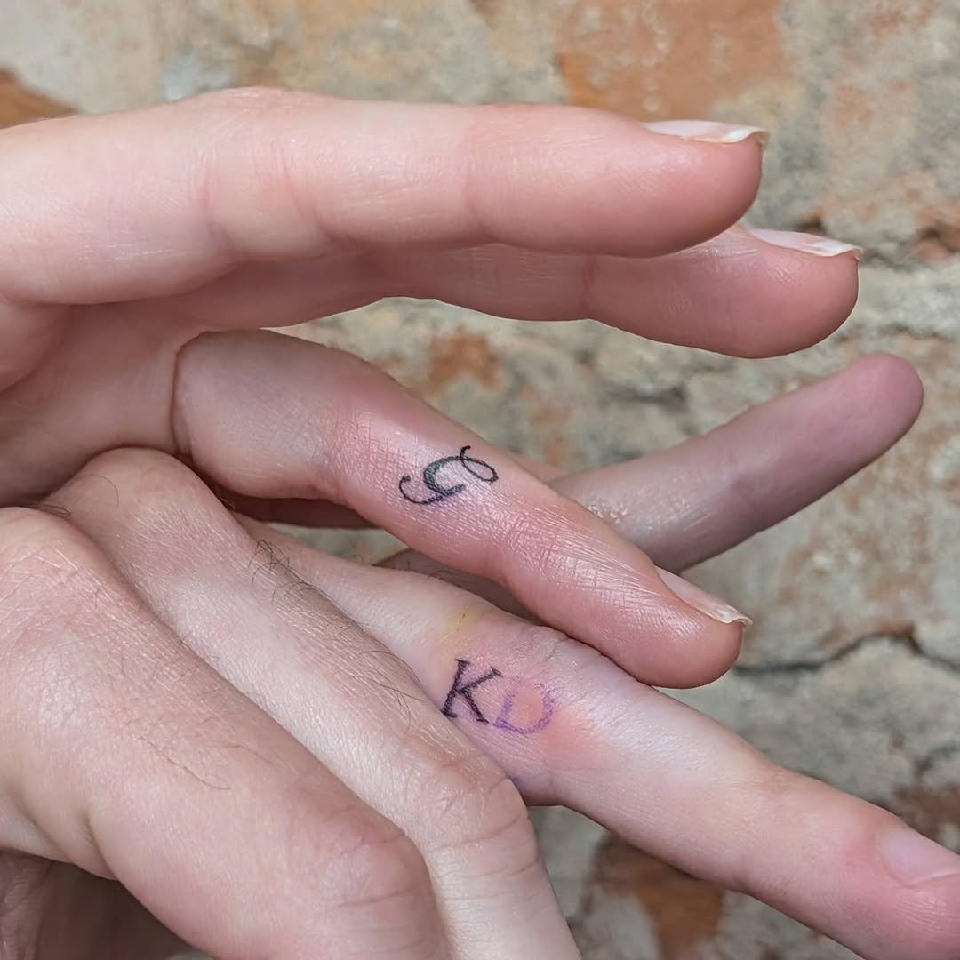 Tattoo by @rayns.ink — lettering_script, fine_line