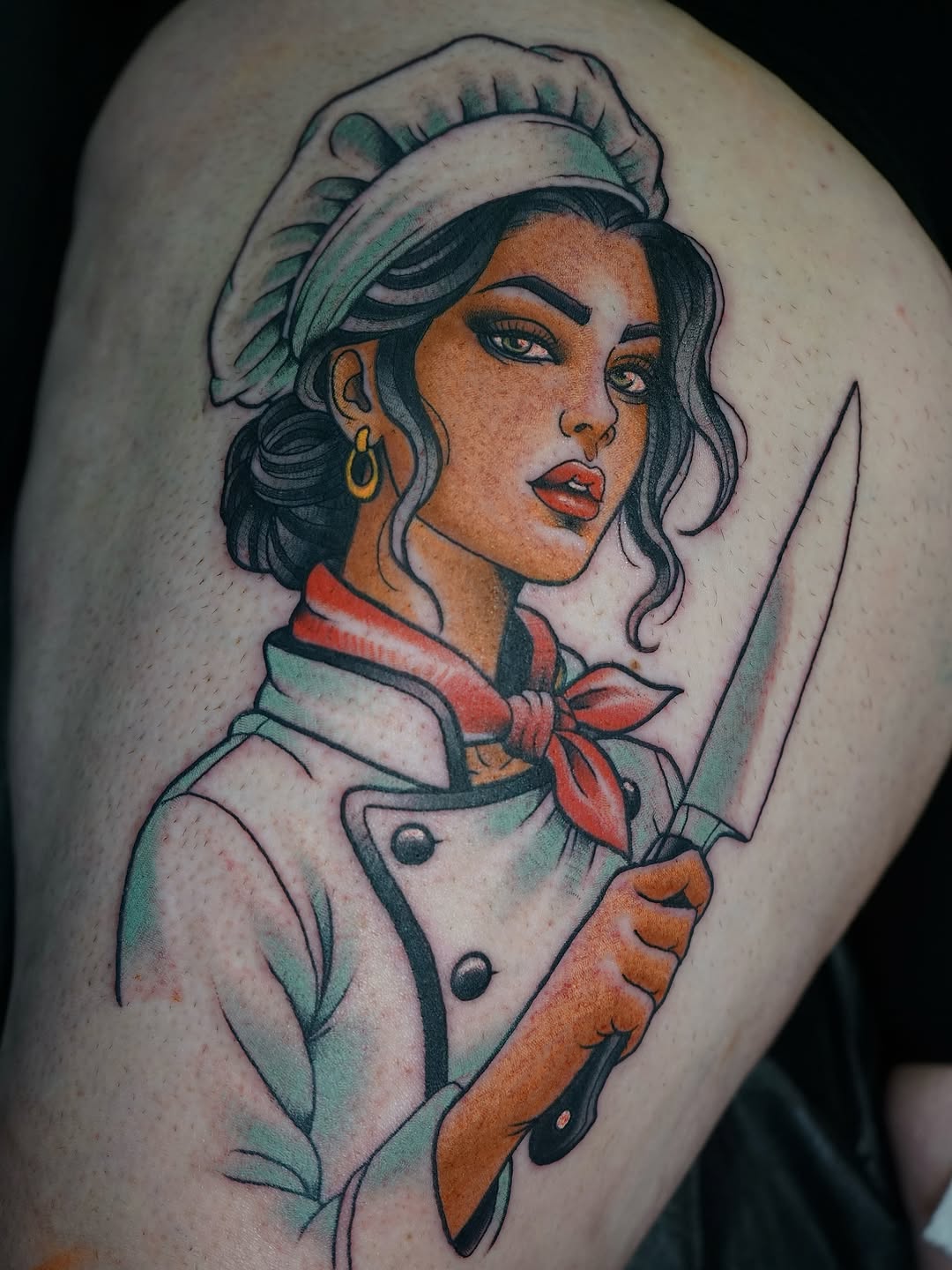 Tattoo by @tylerharringtontattoos — neo_traditional, realism