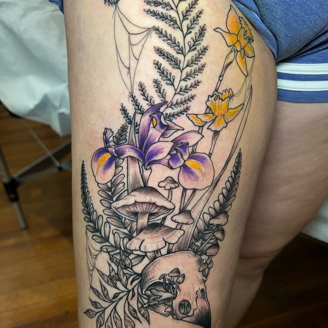 Tattoo by @susantattoo — black_and_grey, realism