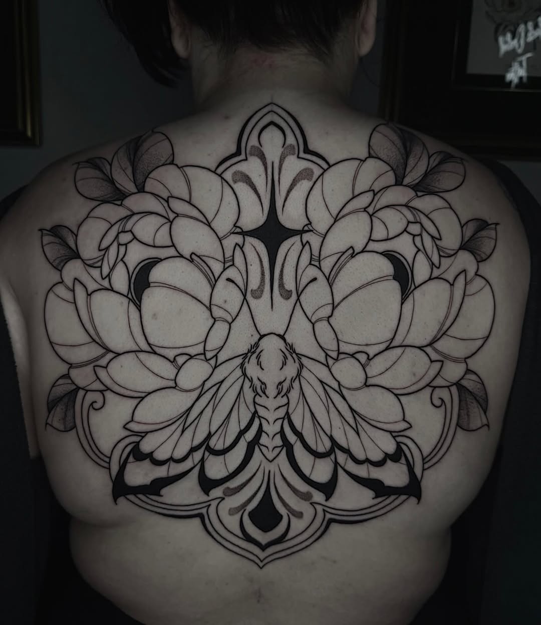Tattoo by @brii.fletchtattoos — black_and_grey, ornamental