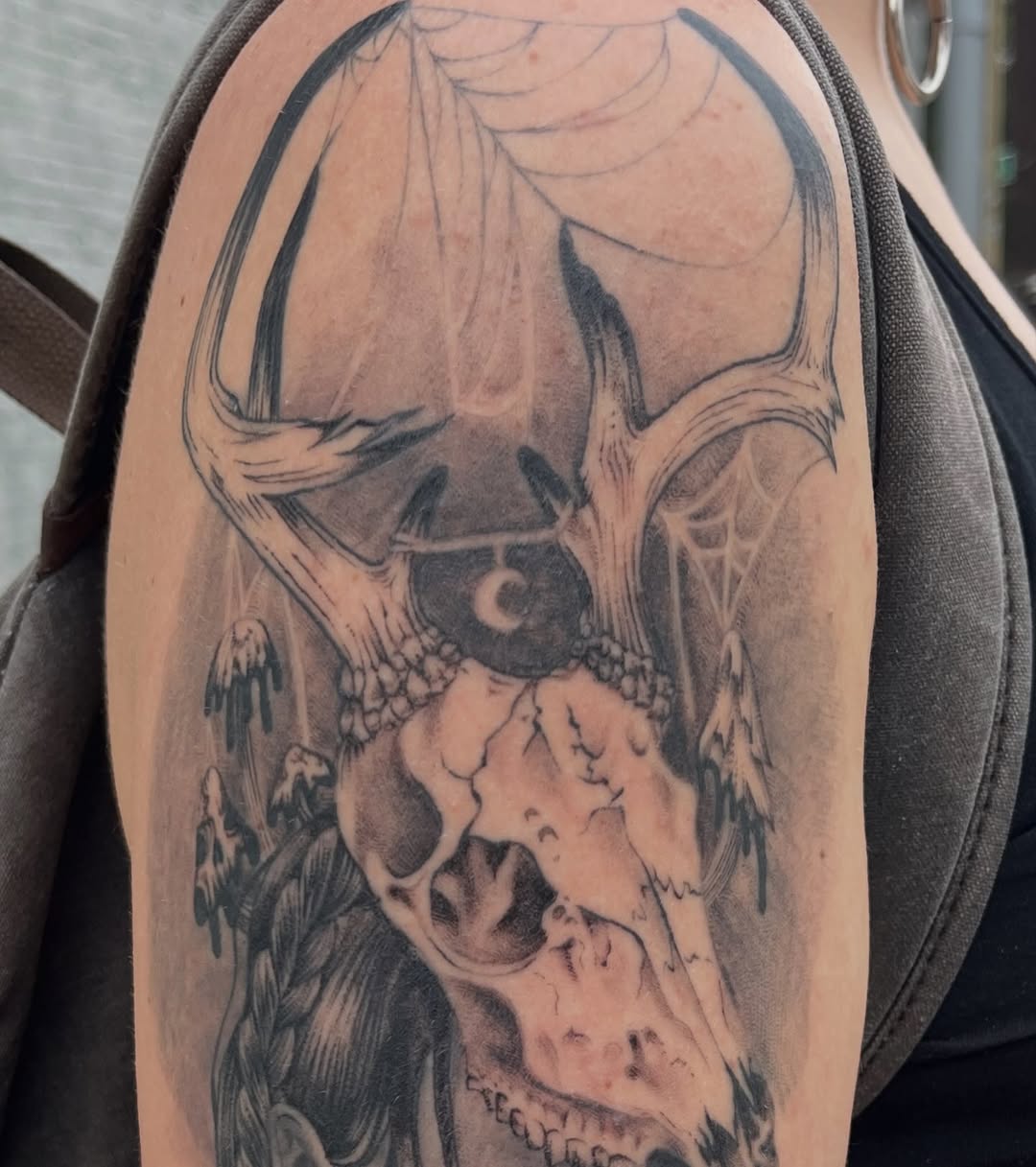 Tattoo by @triple888tattoos — black_and_grey, realism