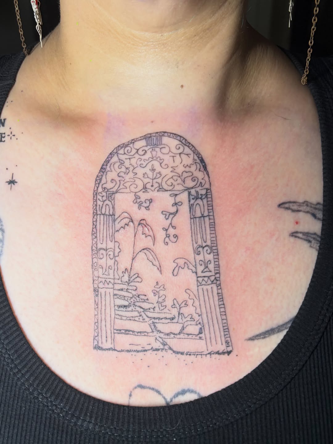 Tattoo by @off_world_tattoos — illustrative, sketch