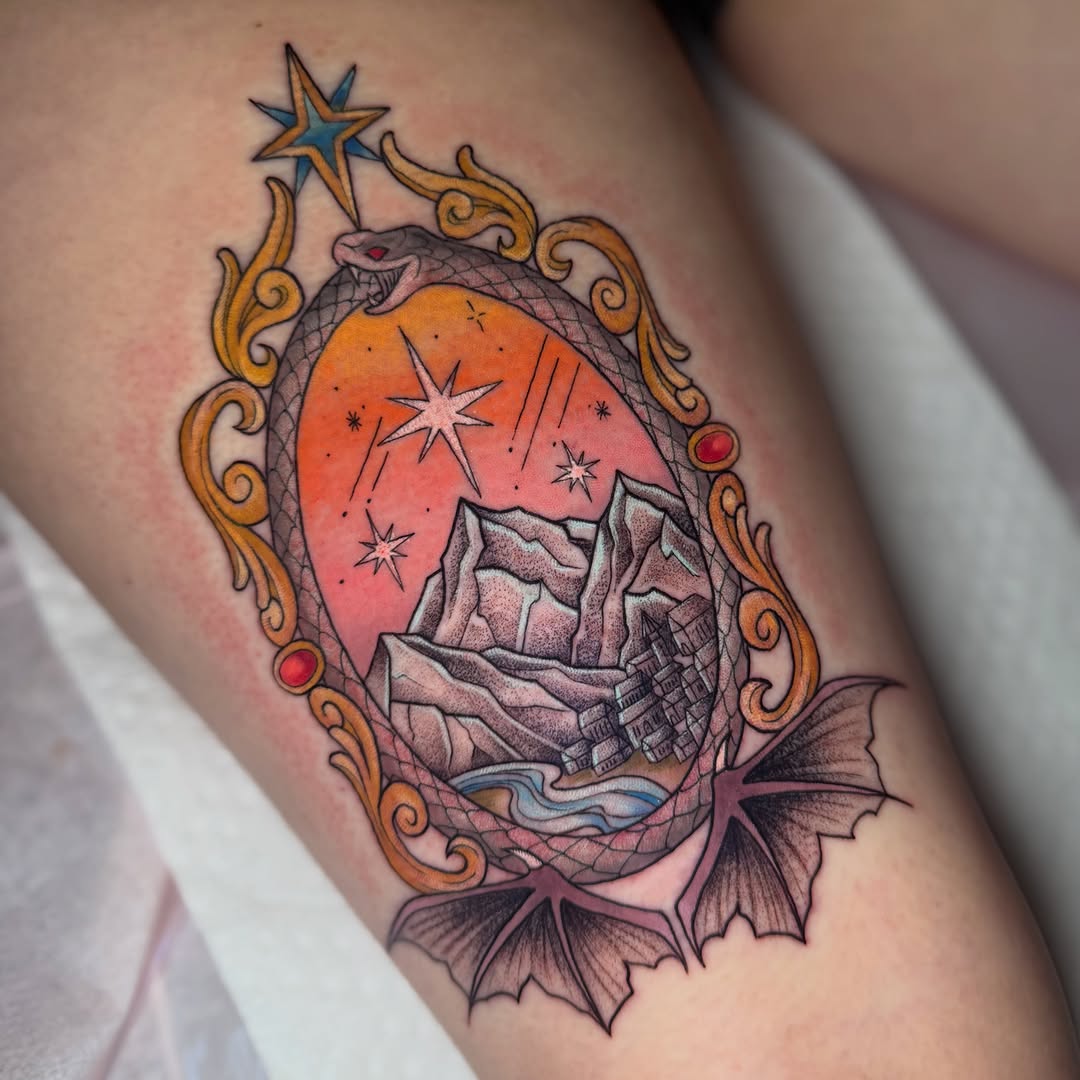 Tattoo by @sinful.tatts — neo_traditional, realism
