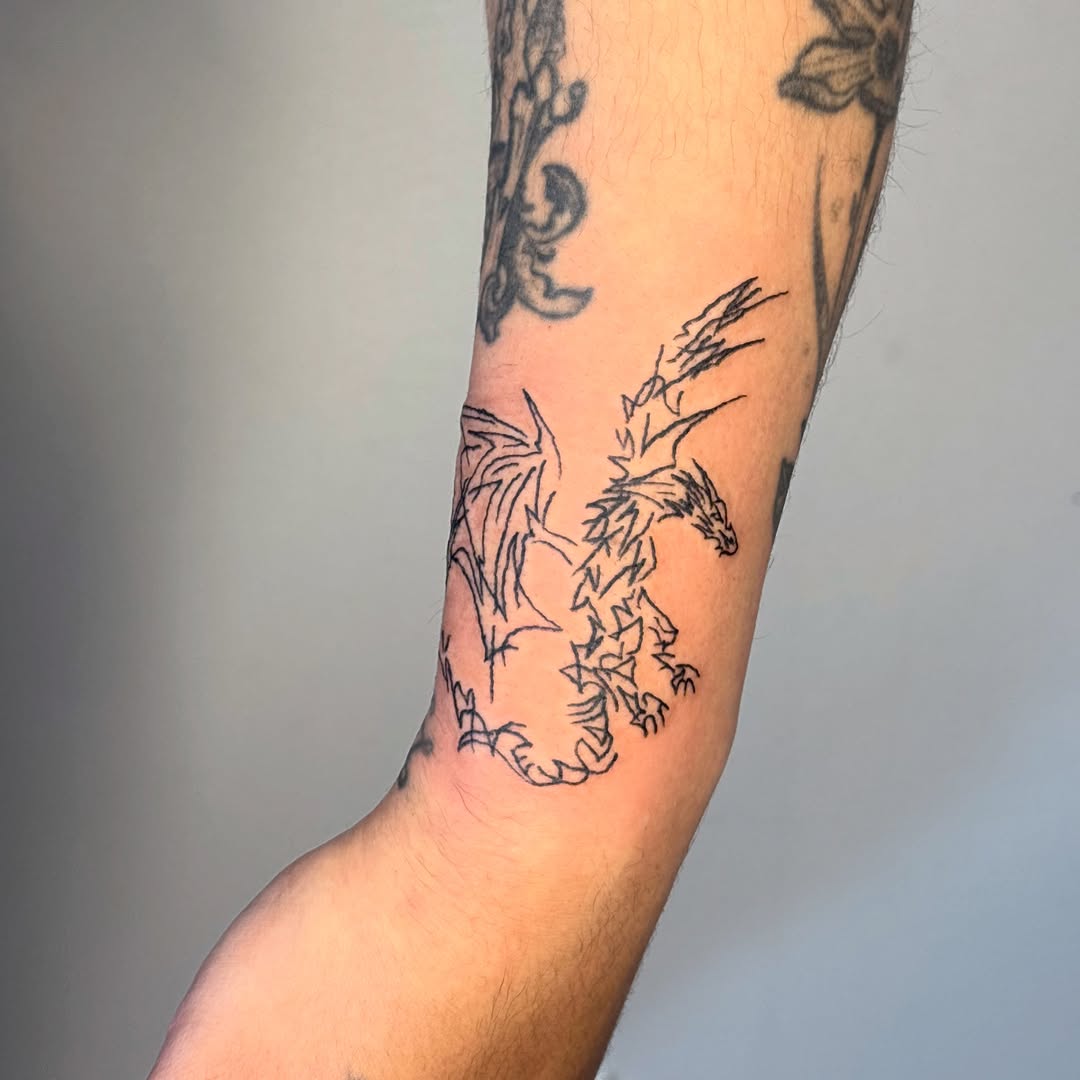 Tattoo by @seayalaterpirate — sketch