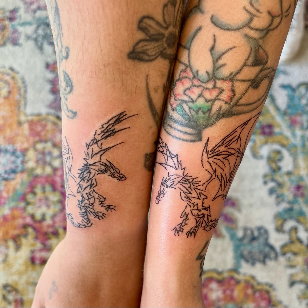 Tattoo by @seayalaterpirate — fine_line