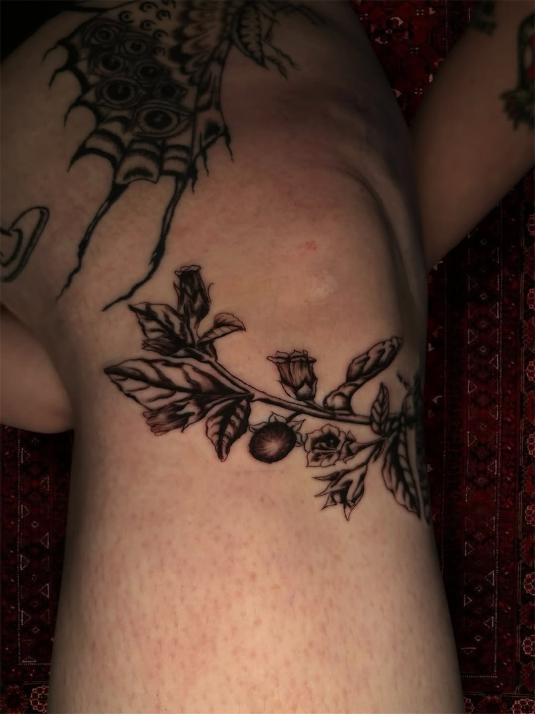 Tattoo by @doomwizardtattoo — black_and_grey, realism