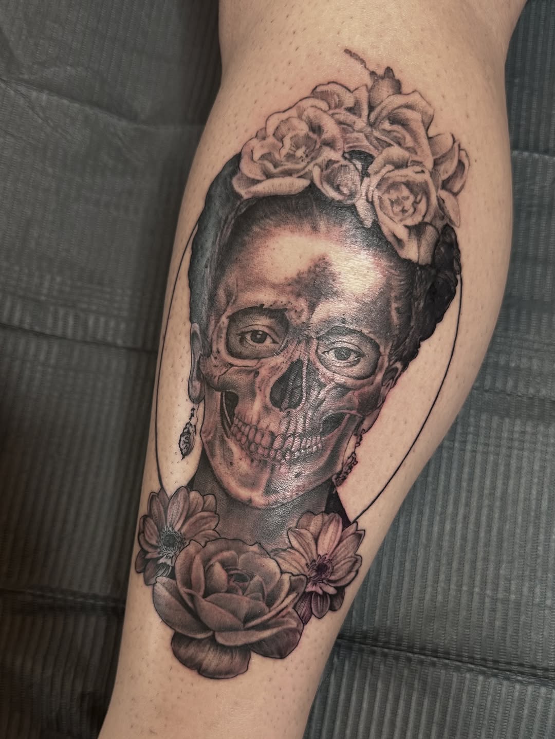Tattoo by @stephtattoos_ — realism, black_and_grey