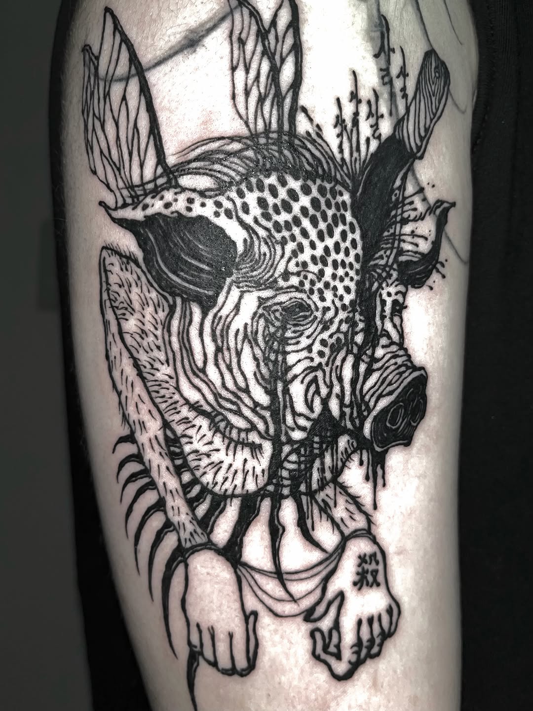 Tattoo by @ssssssssssim5 — blackwork, illustrative