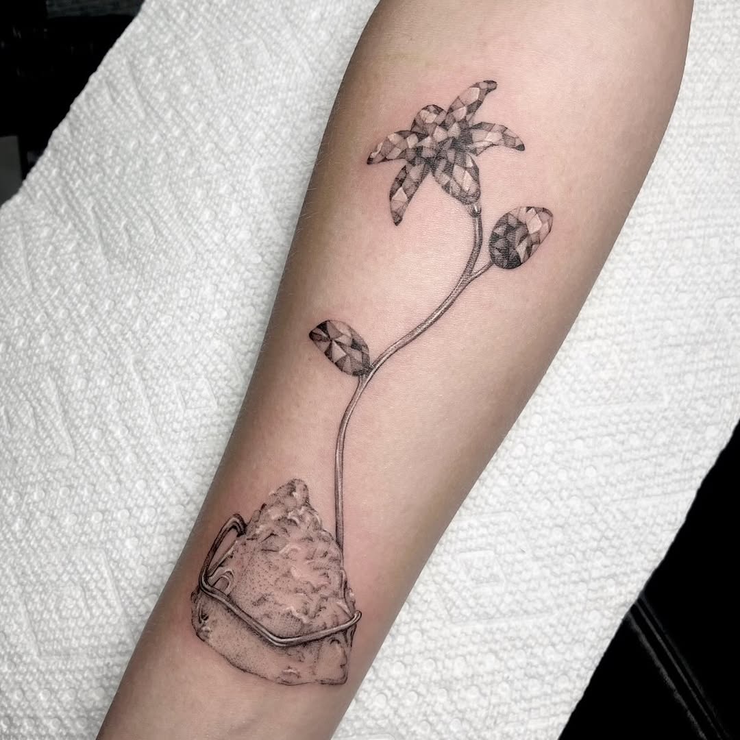 Tattoo by @aurtattoos — black_and_grey, realism