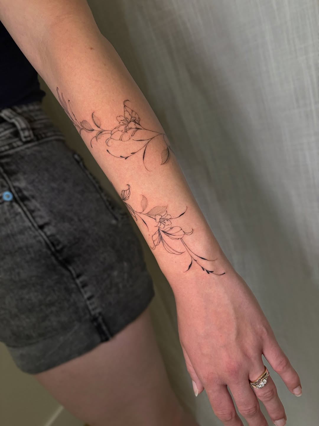 Tattoo by @inkbyjustene โ fine_line, ornamental