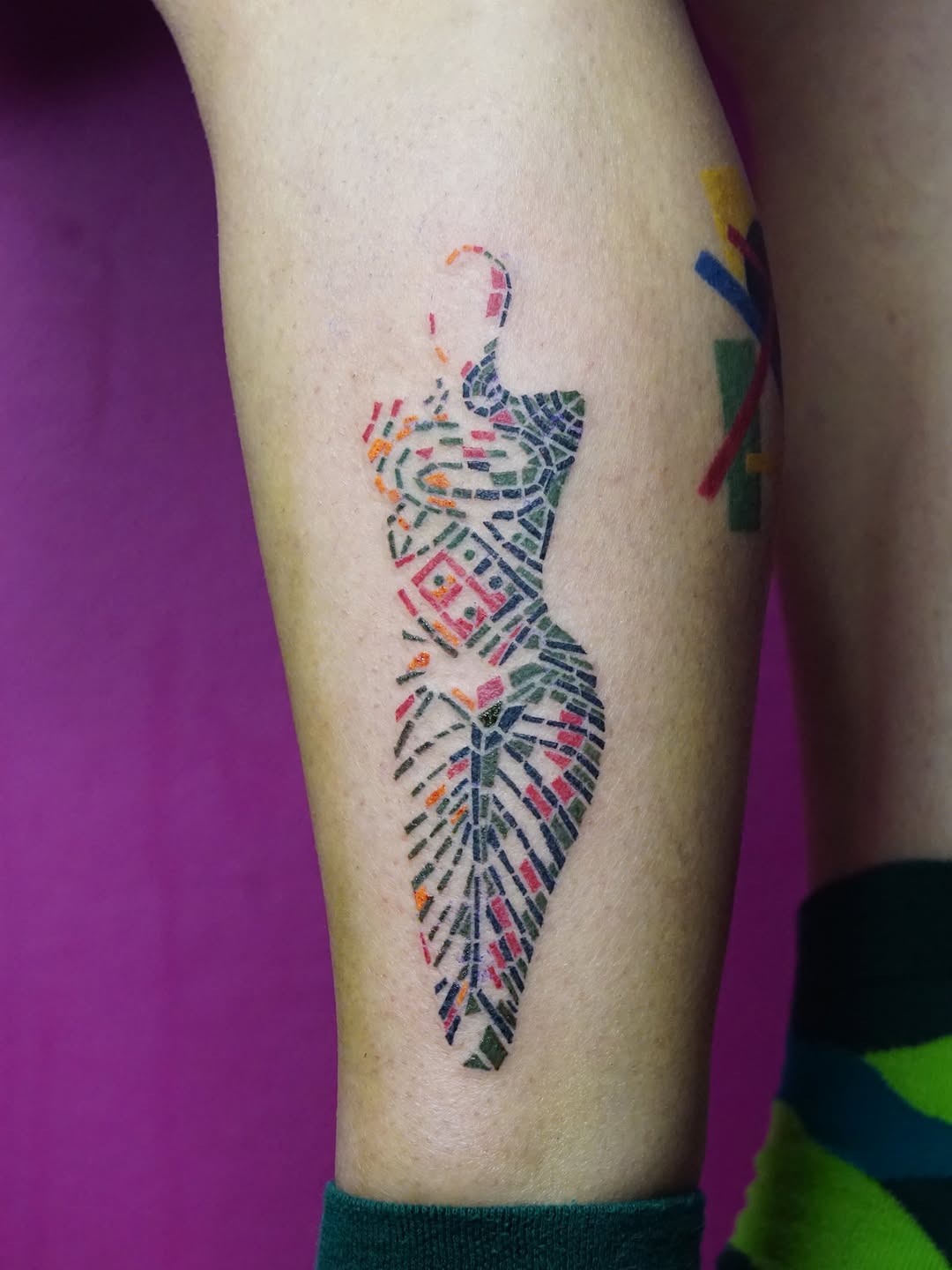 Tattoo by @lub_lub_art β geometric, blackwork