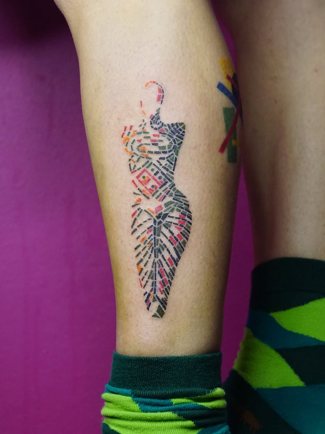 Tattoo by @lub_lub_art β geometric, blackwork